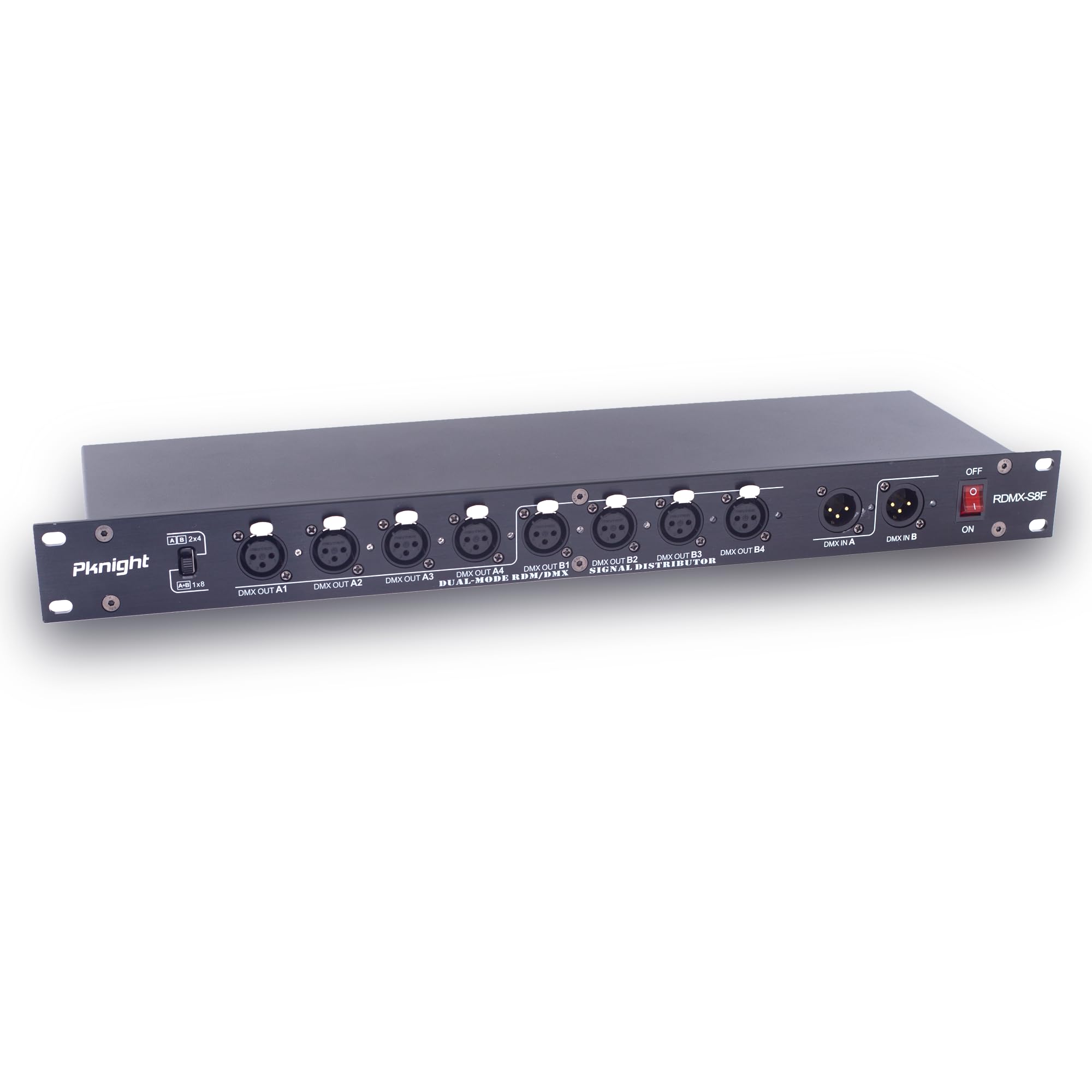 Amazon.com: Pknight 3-Pin 8-Port RDM/DMX Splitter with 1×8 & Dual